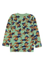 Vanilla Underground Green Paw Patrol Chase 3 Piece Long Sleeve Leg Pyjamas Set - Image 3 of 6