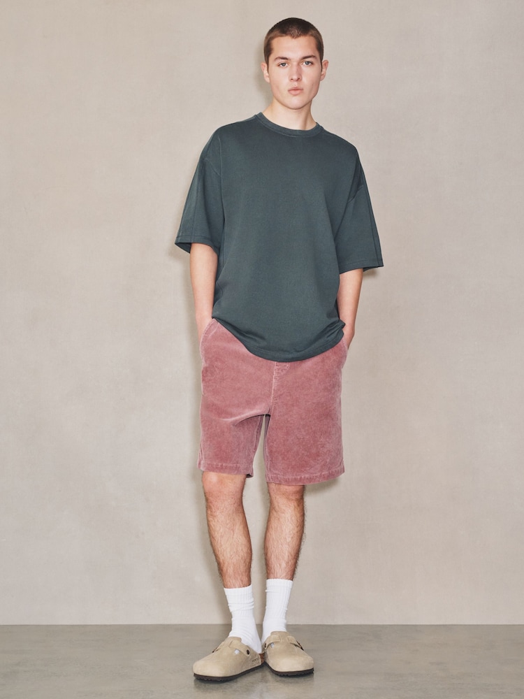 Black Edit Short Sleeve Sweat Top - Image 2 of 8