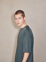 Black Edit Short Sleeve Sweat Top - Image 5 of 8