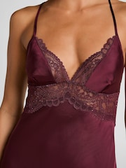 Hunkemoller Red Isadora Slipdress - Imagen 3 de 5