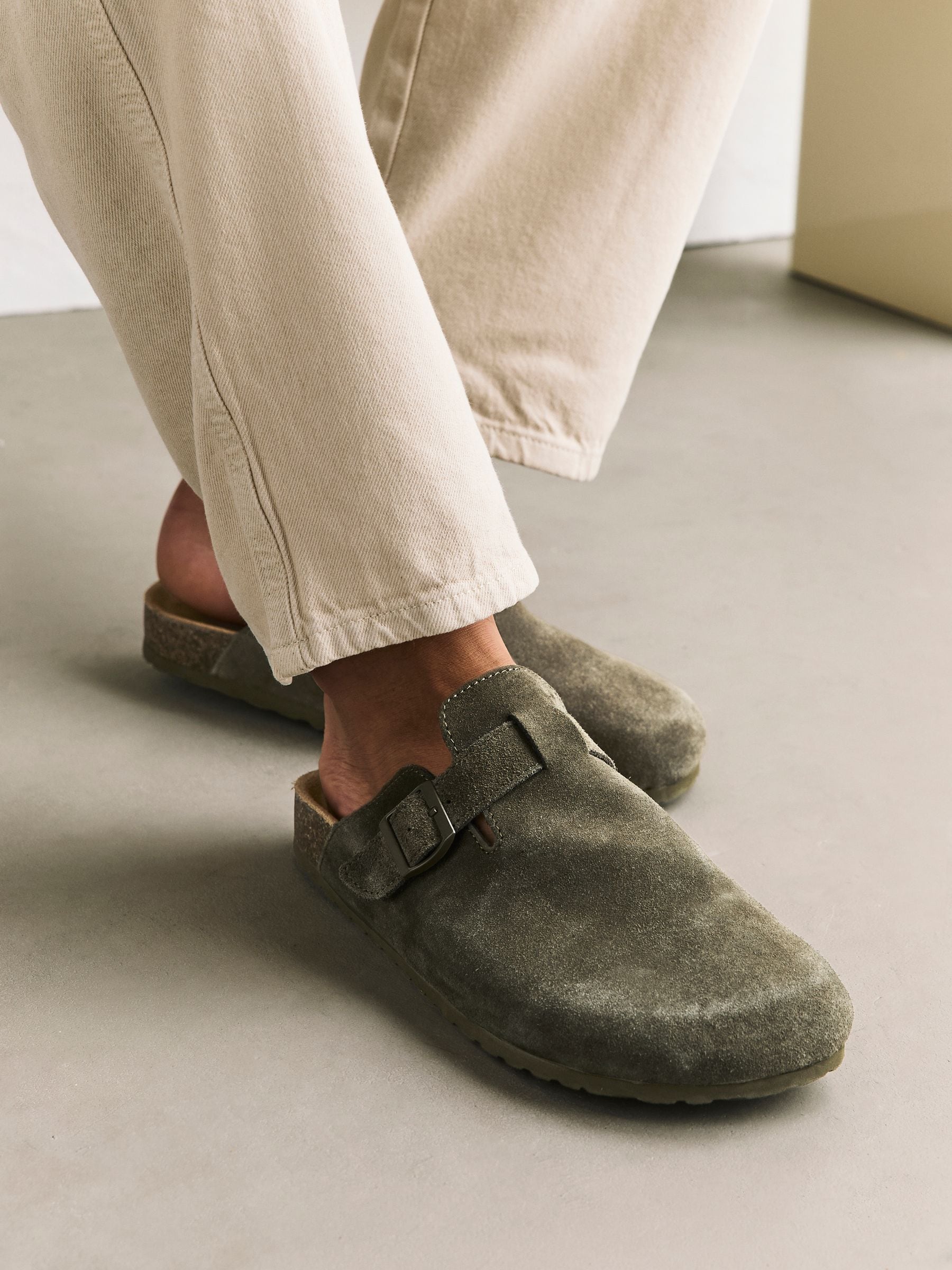 Buy Khaki Green Mules from Next South Africa