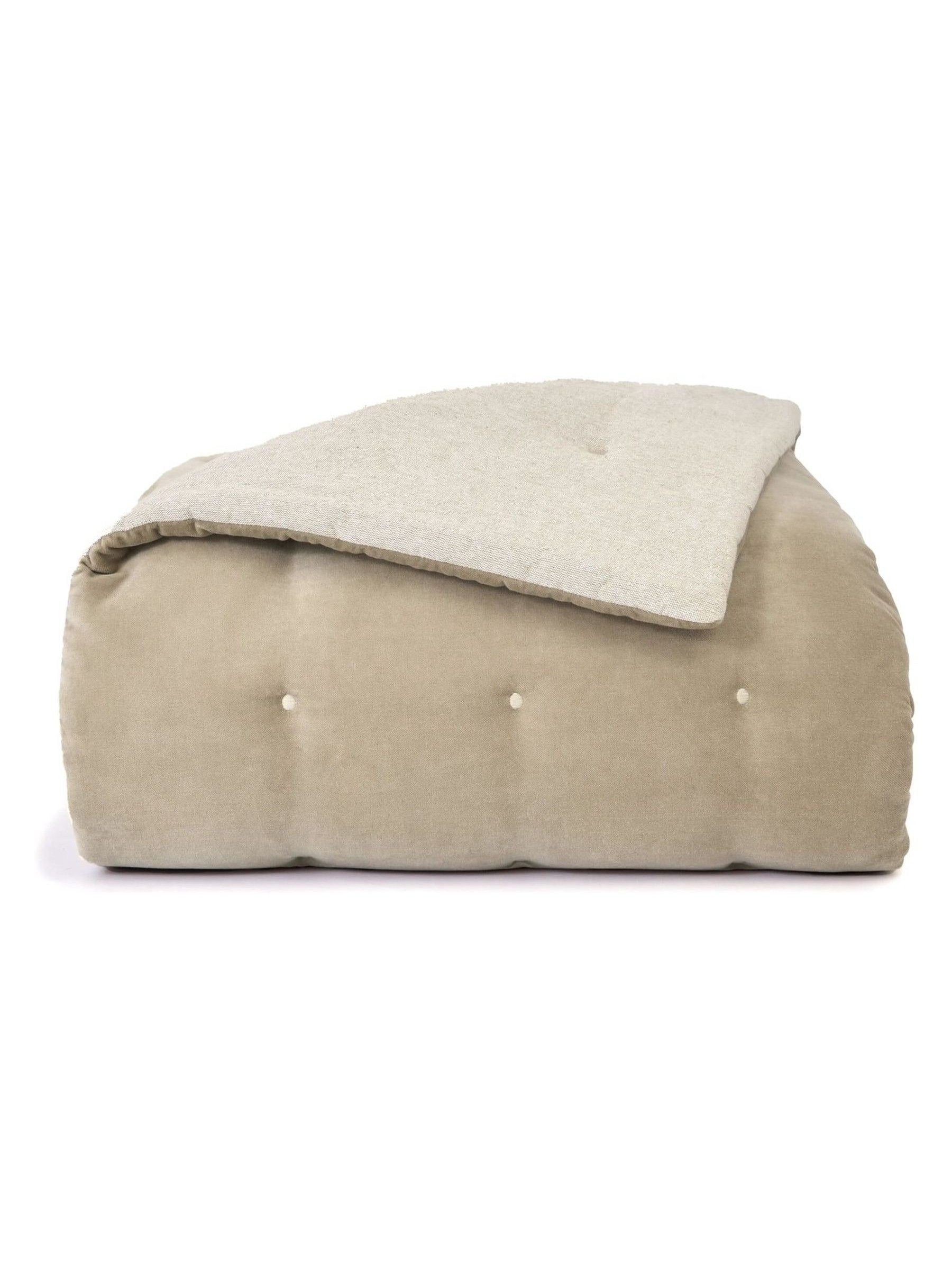 Christy Jaipur Velvet Quilted Throw - Thumbnail 2