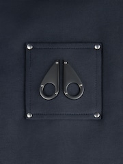 Moose Knuckles Blue Hartsfield Crew Neck Sweatshirt - Image 8 of 8