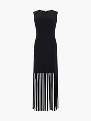 French Connection Black Samira Jersey Dress - Image 4 of 4