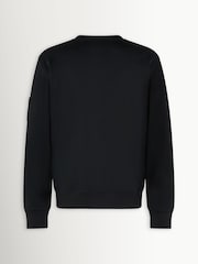 Moose Knuckles Black Hartsfield Crew Neck Sweatshirt - Image 6 of 6