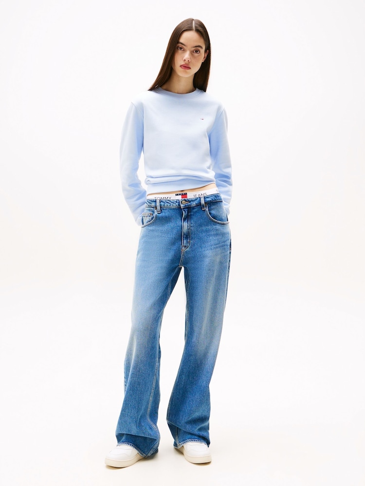 Tommy Jeans Blue Relaxed Straight Jeans - Image 2 of 6 Tommy Jeans Blue Relaxed Straight Jeans - Image 2 of 6