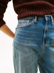 Tommy Jeans Blue High Rise Jeans - Image 4 of 8
