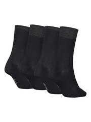 Calvin Klein Black Socks 4 Pack - Image 2 of 3