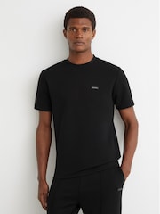 Reiss Black Wesley T-Shirt - Image 1 of 6