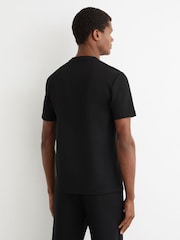 Reiss Black Wesley T-Shirt - Image 5 of 6