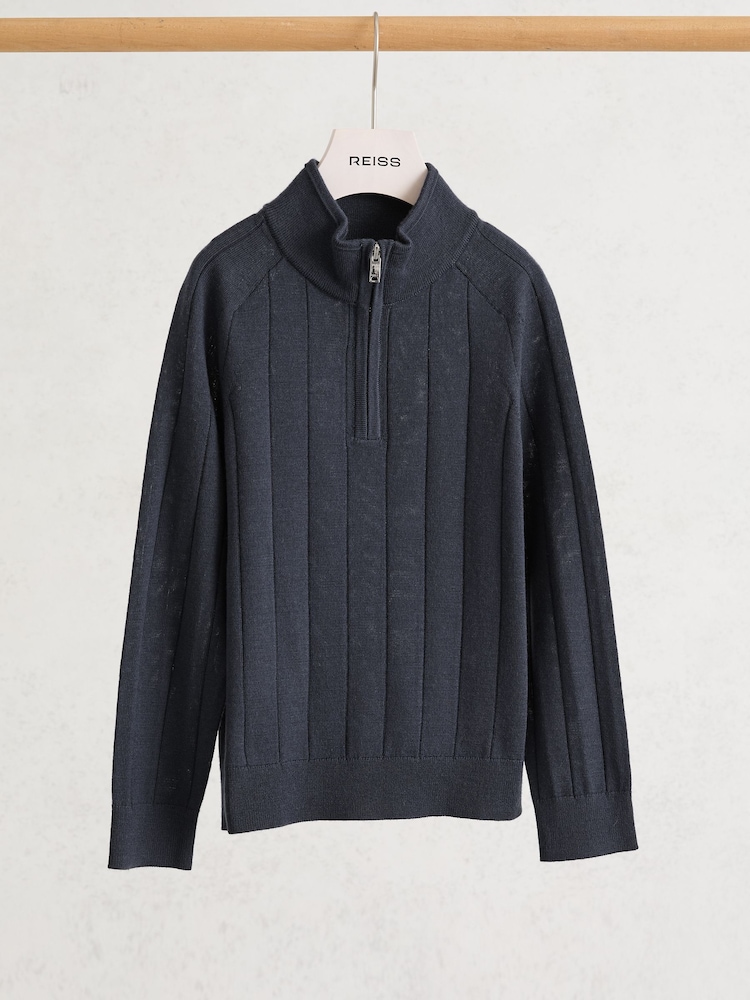 Reiss Midnight Navy Findlay Jumpers - Image 2 of 3