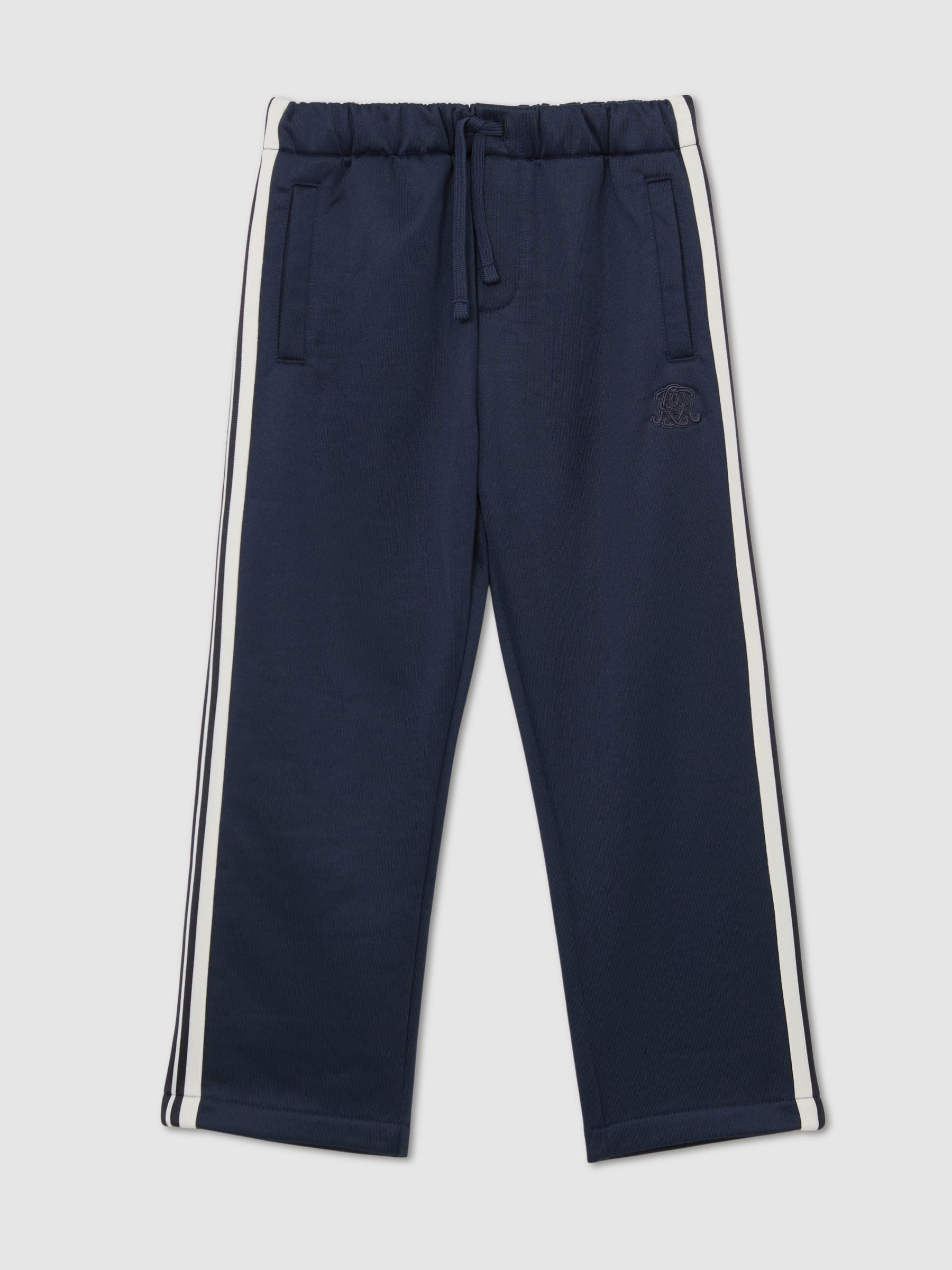 Reiss Navy Blue Joggers In Blue