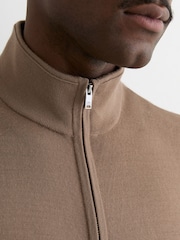 Reiss Camel Brown Leeds Gilet - Image 4 of 6