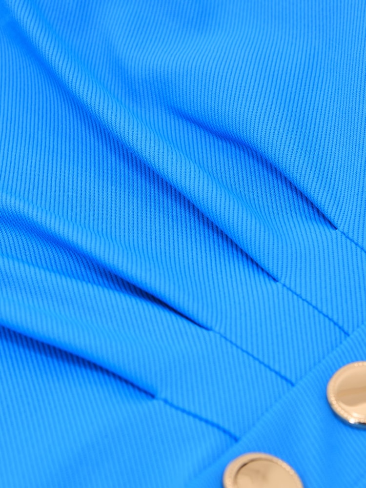 Reiss Palma One-Shoulder Button-Detail Swimsuit - صورة 6 من 6