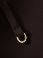 Reiss Chocolate Riah Side-Tie Bikini Bottoms - Image 7 of 7