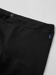 Polarn O. Pyret Black Cotton Flares Trousers - Image 2 of 2
