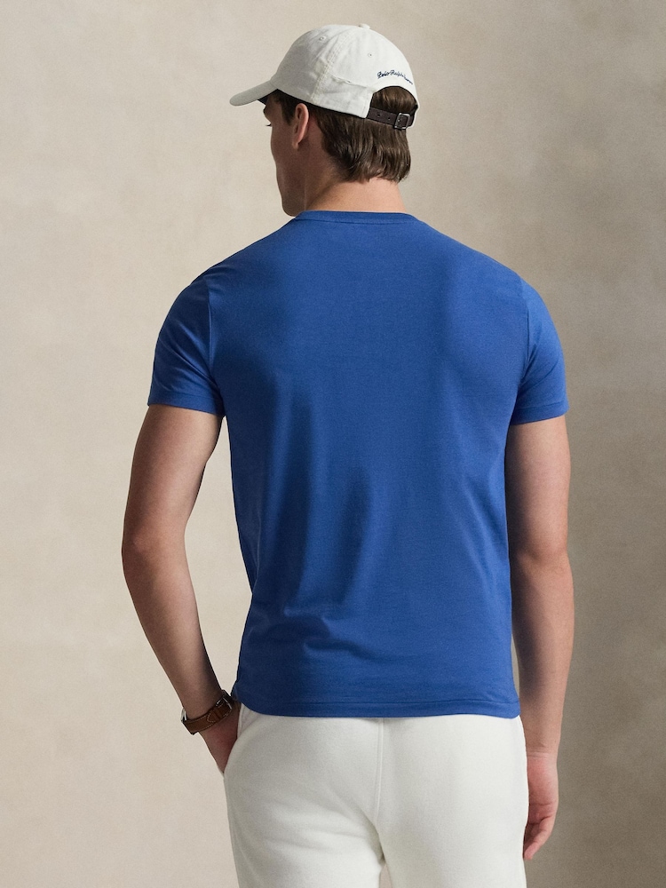 Polo Ralph Lauren White Custom Fit T-Shirt - Image 2 of 4