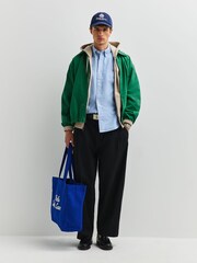 Polo Ralph Lauren Light Blue Custom Fit Short Sleeve Oxford Shirt - Image 3 of 7