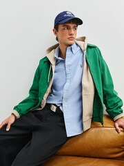 Polo Ralph Lauren Light Blue Custom Fit Short Sleeve Oxford Shirt - Image 5 of 7