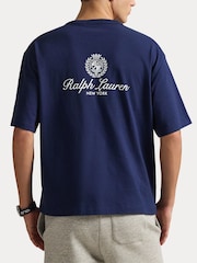 Polo Ralph Lauren Newport Navy Ralph Lauren Motif Logo T-Shirt - Image 5 of 8