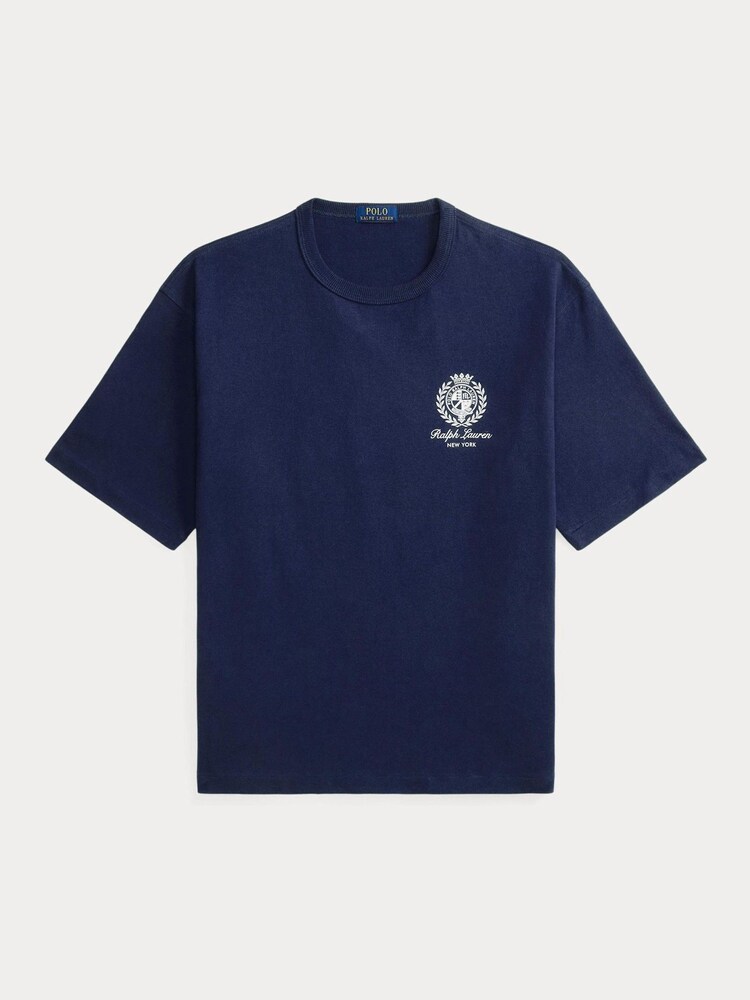 Polo Ralph Lauren Newport Navy Ralph Lauren Motif Logo T-Shirt - Image 8 of 8