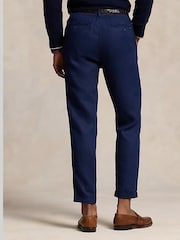 Polo Ralph Lauren Newport Navy Prepster Linen Trousers - Image 3 of 5