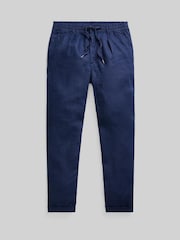 Polo Ralph Lauren Newport Navy Prepster Linen Trousers - Image 5 of 5