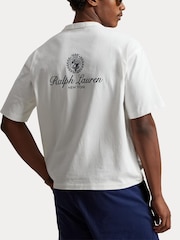 Polo Ralph Lauren White Motif Logo T-Shirt - Image 5 of 8