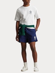 Polo Ralph Lauren White Motif Logo T-Shirt - Image 7 of 8