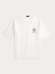 Polo Ralph Lauren White Motif Logo T-Shirt - Image 8 of 8