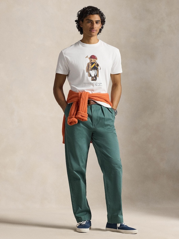 Polo Ralph Lauren White Society Bear Polo Bear T-Shirt - Image 2 of 9