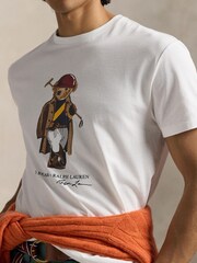 Polo Ralph Lauren White Society Bear Polo Bear T-Shirt - Image 5 of 9