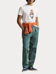 Polo Ralph Lauren White Society Bear Polo Bear T-Shirt - Image 8 of 9