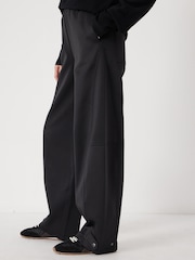 Hush Black Barrell Leg Joggers - Image 3 of 6