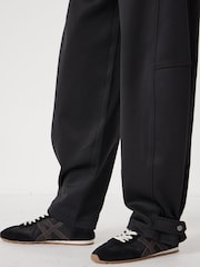 Hush Black Barrell Leg Joggers - Image 4 of 6