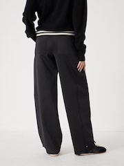 Hush Black Barrell Leg Joggers - Image 5 of 6