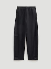 Hush Black Barrell Leg Joggers - Image 6 of 6
