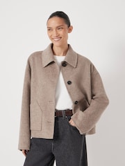Hush Natural Pure Wool Double Faced Jacket - Image 1 of 6