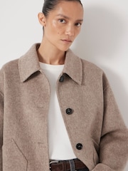 Hush Natural Pure Wool Double Faced Jacket - Image 3 of 6