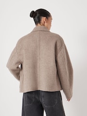 Hush Natural Pure Wool Double Faced Jacket - Image 4 of 6