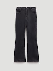 Hush Black Eliana Cropped Mid Rise Bootcut Jeans - Image 6 of 6