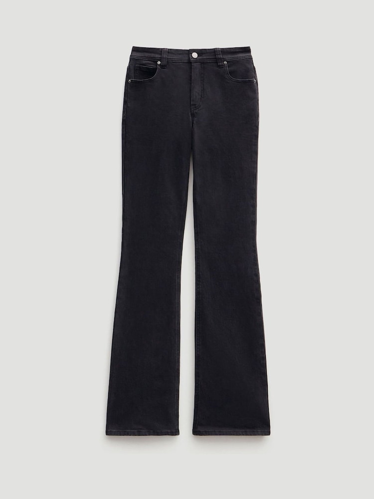 Hush Black Eliana Mid Rise Bootcut Jeans - Image 7 of 7 Hush Black Eliana Mid Rise Bootcut Jeans - Image 7 of 7