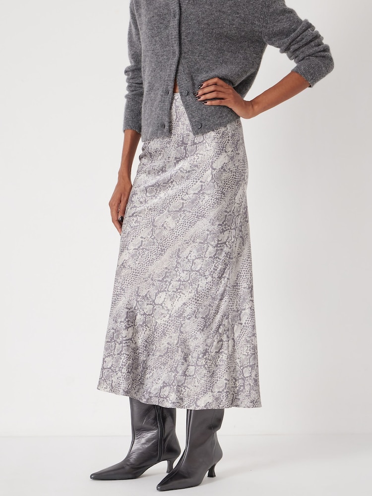 Hush Grey Simone Slinky Skirt - Image 1 of 5