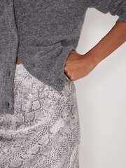Hush Grey Simone Slinky Skirt - Image 4 of 5