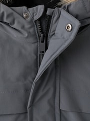 Mango Grey Anorak Marcos Coat - Image 6 of 6