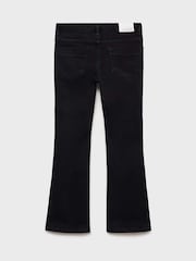 Mango Black Buttons Flare Jeans - Image 1 of 3