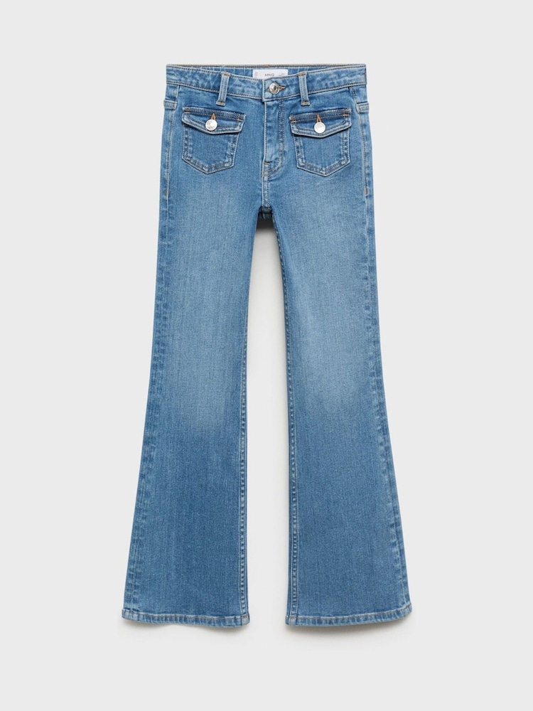 Mango Blue Jeans Flarexl1 - Image 2 of 4
