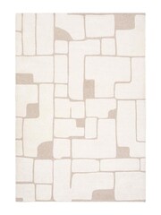 Gallery Home White Denver Tufted Graphic Rug - Image 4 of 6