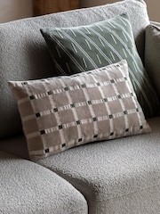 Gallery Home Taupe Suri Velvet Cushion - Image 1 of 3