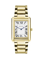 Sekonda Clement 28mm Mens Rectangular Analogue Watch with Strap - Image 1 of 6
